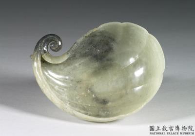 图片[3]-Jade half-gourd cup, Mughal Empire-China Archive